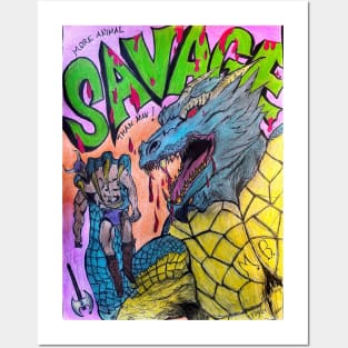 Savage!!! Posters and Art